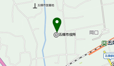 五條市役所(本庁舎)の地図画像