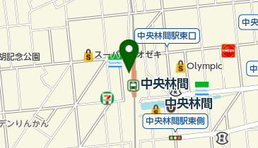 HOKUO 中央林間店の地図画像