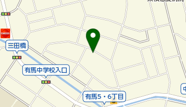 神明神社の地図画像