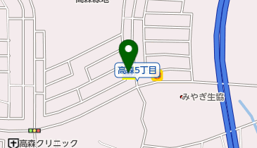 純生食パン工房 HARE/PAN(ハレパン) 仙台泉店の地図画像