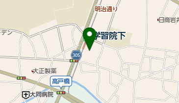 よしや目白高田店 生産者直売所の地図画像