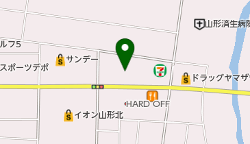 シューマート 山形北店の地図画像