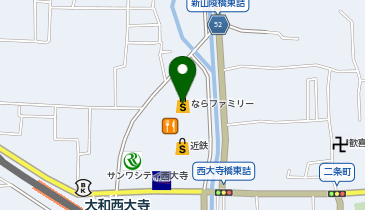 Zoff(ゾフ) ならファミリー店の地図画像