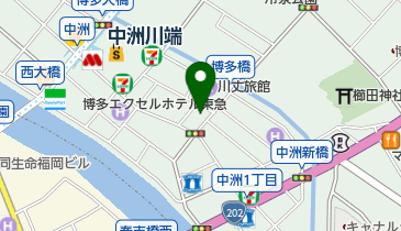 祇園のあとの地図画像