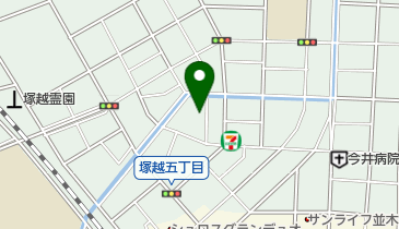 飯田歯車株式会社の地図画像