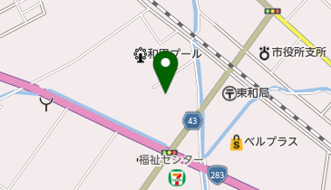 和田多目的広場の地図画像