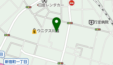 ヤオコー 埼玉県 サポートセンターの地図画像