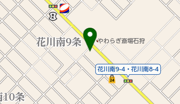 とんかつ成田の地図画像