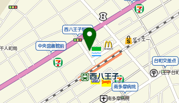 iPhone修理工房 西八王子店の地図画像