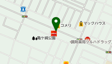 黒猫魔術店の地図画像