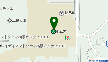 横浜市立大学第2グラウンドの地図画像