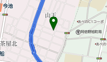 西成永信防災会館の地図画像