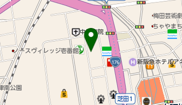 SUPER CLASSIC(スーパー クラッシク) 大阪店の地図画像