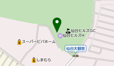 ポイントバケーション仙台の地図画像