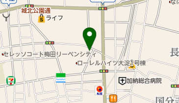 本庄地域集会所・老人憩の家の地図画像