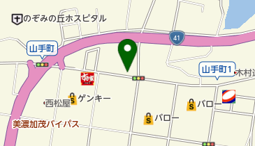 岐阜タンメン 美濃加茂店の地図画像