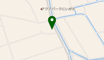 にいがたペットガーデンの地図画像