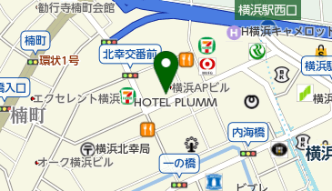 焼肉ぽんが GEMS横浜店の地図画像