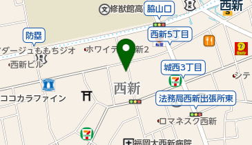 KAKA cheesecake store(カカ チーズケーキ ストア) 西新店の地図画像