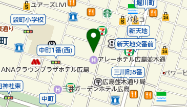 Haruharu(ハルハル) 広島並木通り店の地図画像