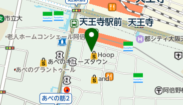旬菜とお酒 あんばい あべのHoop店の地図画像