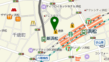 洋麺屋五右衛門 浜松遠鉄店の地図画像