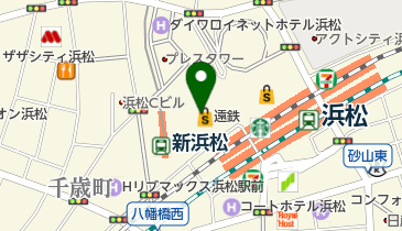 おぼんde(デ)ごはん 浜松遠鉄店の地図画像