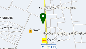 ポニークリーニング フレスポひばりが丘店の地図画像