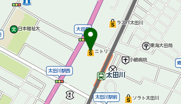 ヘアカラー専門店CASA COLOR(カーサカラー) ラスパ太田川店の地図画像