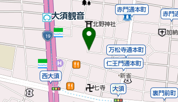 DING TEA(ディンティー) 大須観音店の地図画像