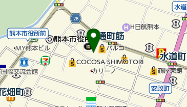 Miru+(ミルプラス) 熊本下通店の地図画像