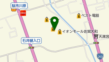 Kid's US.LAND(キッズ ユーエスランド) イオンモール佐賀大和店の地図画像