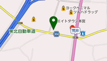 ペットワールドアミーゴ 本宮店の地図画像
