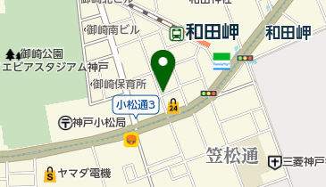 笠松湯の地図画像