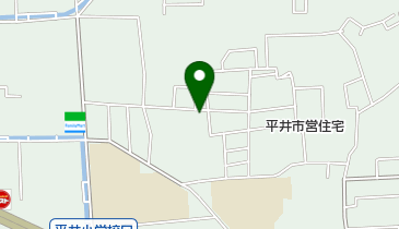 ホワイト急便 平井丸喜店の地図画像