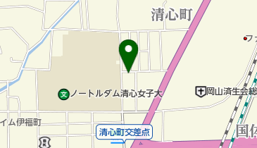 ホワイト急便 清心町店の地図画像