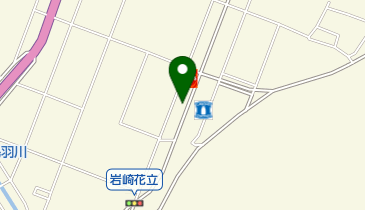 ホワイト急便 岩崎店の地図画像