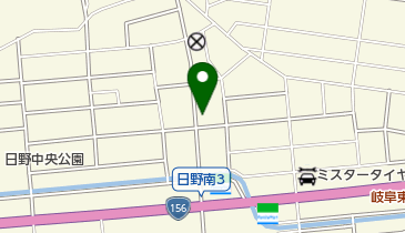 ホワイト急便 日野南店の地図画像