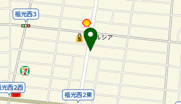 ホワイト急便 福光東3丁目店の地図画像