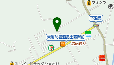 ホワイト急便 温品店の地図画像