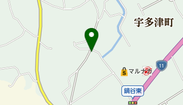 ホワイト急便 鍋谷店の地図画像