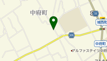 ホワイト急便 中府店の地図画像