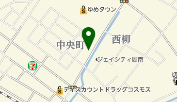 ホワイト急便 中央店の地図画像