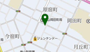 ホワイト急便 月丘店の地図画像