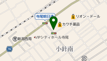 ホワイト急便 朝日通り店の地図画像