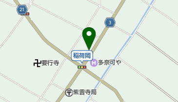 ホワイト急便 稲荷岡店の地図画像
