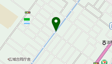 ホワイト急便 新富町店の地図画像