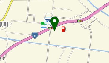 ホワイト急便 良食生活館(ピアレマート 東原町)店の地図画像