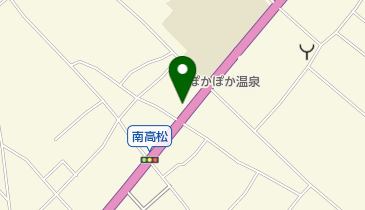 ホワイト急便 アルプス高松店の地図画像