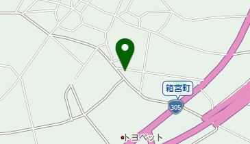 ホワイト急便 箱宮店の地図画像